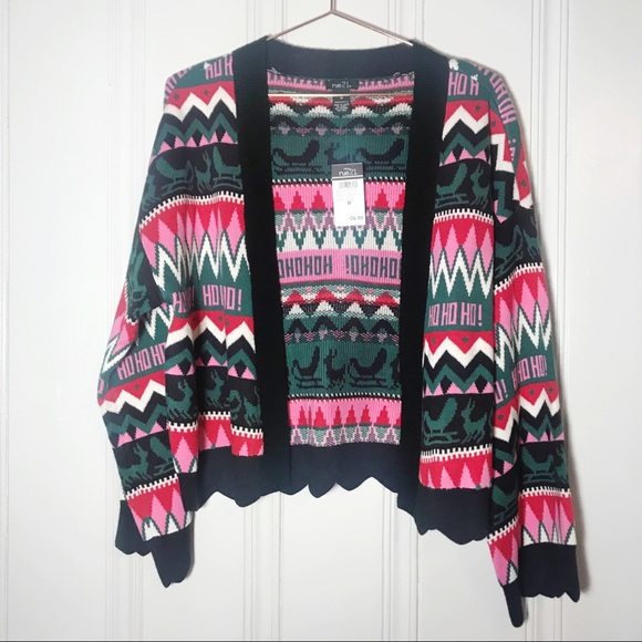 Rue21 Sweaters - Rue 21 Christmas holiday open cardigan medium Rue21 Sweaters - Rue 21 Christmas holiday open cardigan medium